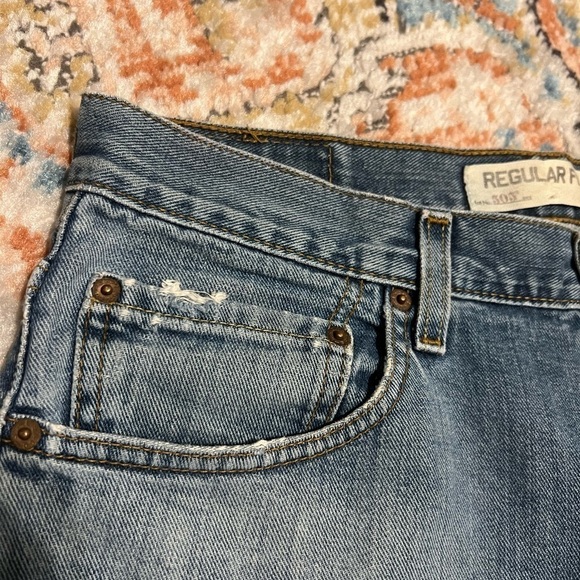 Levi’s 505 34x32 Medium Wash Jeans - Picture 7 of 9